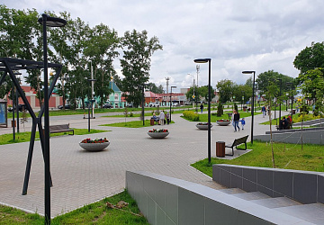 Сквер в г. Чайковский